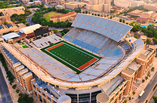 Stadiums and arenas