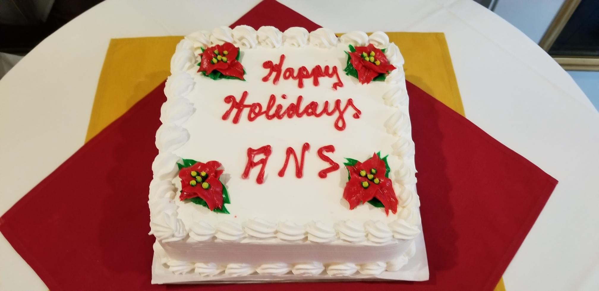 Holiday 2018 cake