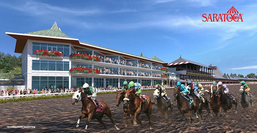 Racetrack-view-rendering